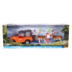 Adventure Planet Northern Trek Search and Rescue Set, 4-Piece ミニカー 細密画 ひな形 プレイセッ フィギュア-ゲーム、おもちゃ
