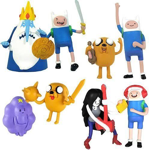 Adventure Time 2-Inch Action Figures Packs Case アドベンチャータイム　２インチ　フィギュア　ペア