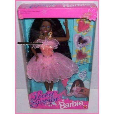 African  L0cket Surprise Pink Barbie(バービー) D0ll ドール 人形 フィギュア