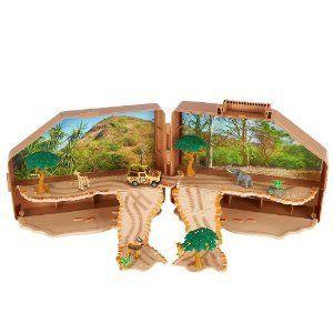 African Safari Playcase Micro Kingdom Toy Case Animal Planet(アニマルプラネット) Toys 52110