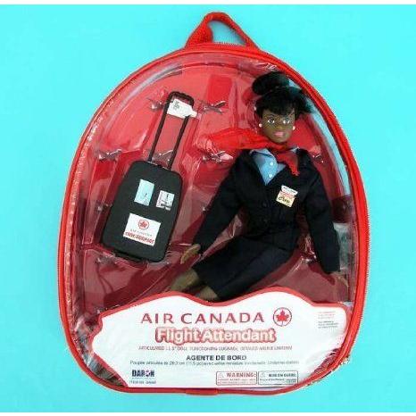 Air Canada Flight Attendant Doll (AFRICAN AMERICAN) ドール 人形 フィギュア