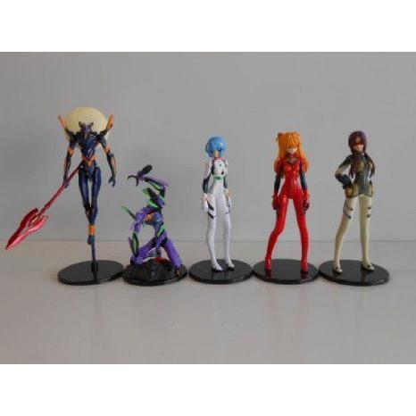 All five species full comp set Gachapon フィギュア 人形 Plastic Model Evangelion Kaiyodo new capsu