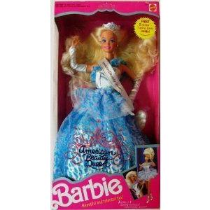 American Beauty Queen Barbie(バービー) Doll お人形さん あやつり人形 図形 フィギュア-フィギュア本体-ゲーム、おもちゃ