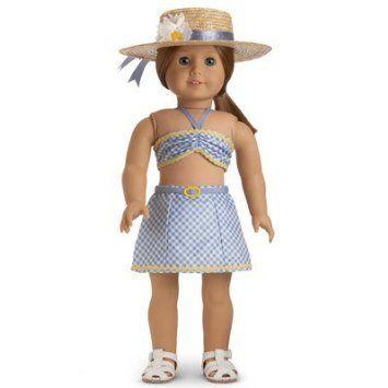 American Girl (アメリカンガール) Emily 2-piece Swimsuit ドール 人形 フィギュア
