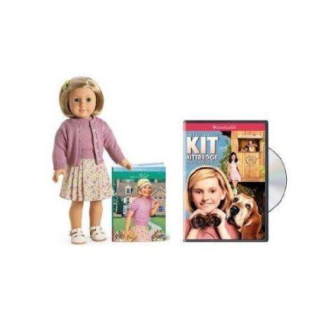 American Girl (アメリカンガール) Kit Kittredge Mini Doll, Book \u0026 DVD ドール 人形 フィギュア