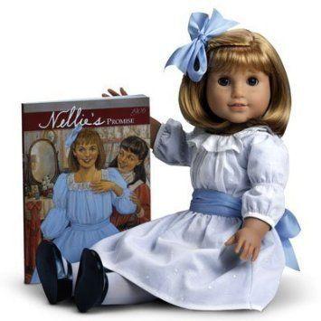American Girl (アメリカンガール) Nellie Doll \u0026 Paperback Book ドール 人形 フィギュア