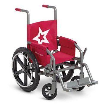 最大58％オフ！ 新着商品 American Girl アメリカンガール NEW Berry Wheelchair - Red With Star Inner Ster Logo ドール 人 tsukasa8.com tsukasa8.com