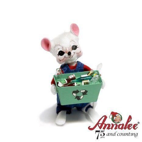 Annalee 6 Going Green Mouse [Misc.] ドール 人形 フィギュア