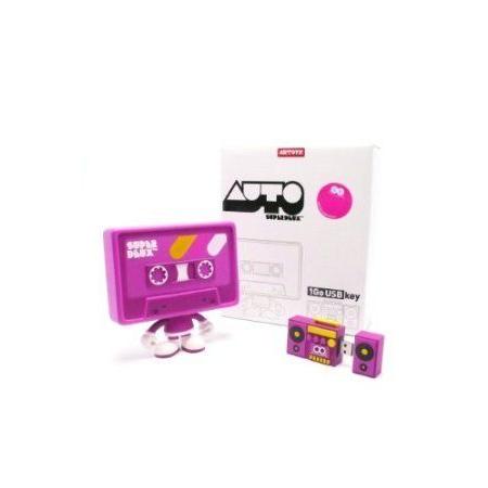 AUTO EURO (PINK) VERSION Mixtape Vinyl フィギュア 人形 w/ 1GB USB Key フィギュア おもちゃ 人形