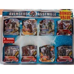 Avengers (アベンジャーズ) Assemble Bonus Value Pack Includes: Crossbones, Thor, Red Skull, Mark