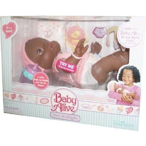 Baby Alive (ベビーアライブ) Wets ´N Wiggles Interactive 12 Inch Tall Baby Doll Playset with Baby G