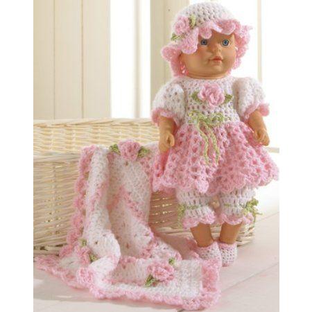 Baby Brianna Pink Outfit \u0026 Blankie Crochet Kit ドール 人形 フィギュア
