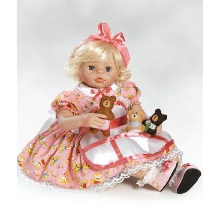 Baby Goldilocks and the Three Bears, 21-inch Toddler Doll in Vinyl ドール 人形 フィギュア