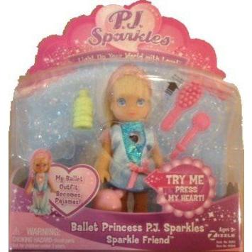 Ballet Princess P.J. Sparkles Sparkle Friend ドール 人形 フィギュア