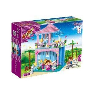 Banbao Beach House Building Set ブロック おもちゃ