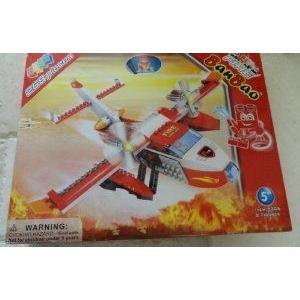 BanBao Fire Airplane 268 Piece Set ブロック おもちゃ