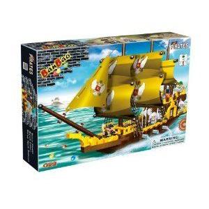 BanBao Invincible Galleon Toy Building Set, 503-Piece ブロック おもちゃ
