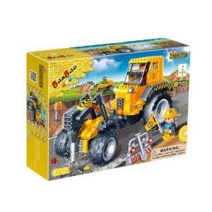 Banbao Road Construction Machine Building Set 立ちはだかる 手あそび ゲーム、おもちゃ-フィギュア本体-フィギュア