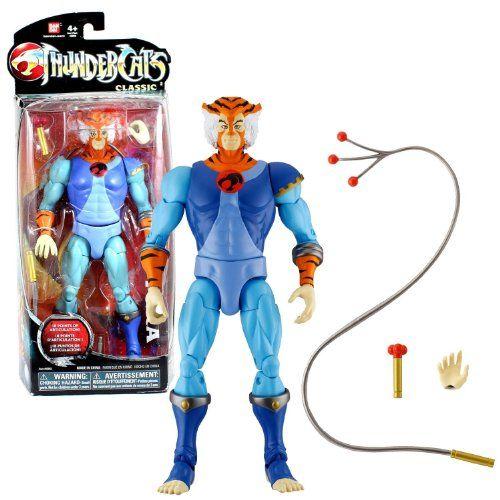 Bandai バンダイ Year 2011 Classic Thundercats Series 8 Inch Tall Action Figure - TYGRA with 18 Poi