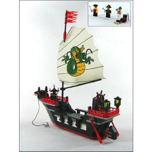 Barbara Pirate Ship - Building Block Brick Set 301 fits with lego brand - boxes may be dinged dueの画像