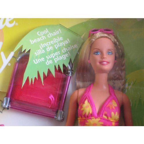 Barbie(バービー) \u0026 Kelly Hawaiian Vacation Gift Set (ギフトセット) w Beach Chairs \u0026 More! (2003 Waの画像