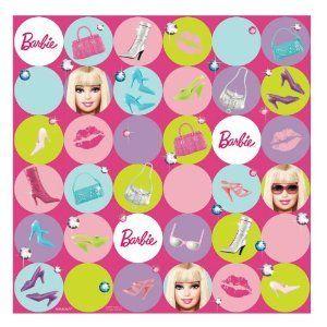 Barbie(バービー) All Dolled Up Roll Wrap, 5 feet x 30 inches お人形さん あやつり人形 図形 ゲーム、おもちゃ-フィギュア-フィギュア本体
