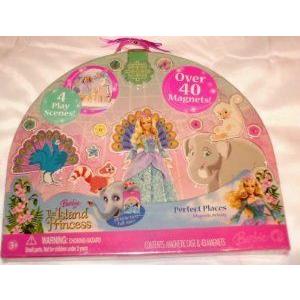 Barbie(バービー) as The Island Princess Perfect Places Magnetic Activity Playset お人形さん あやつり人形 フィ ゲーム、おもちゃ-フィギュア本体
