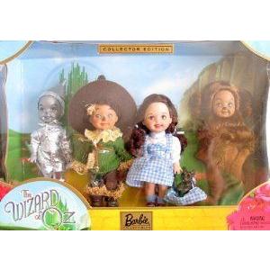 Barbie(バービー) COLLECTOR Edition KELLY \u0026 TOMMY WIZARD of OZ DOLLS GIFT SET w Dorothy \u0026 TOTO, Tin