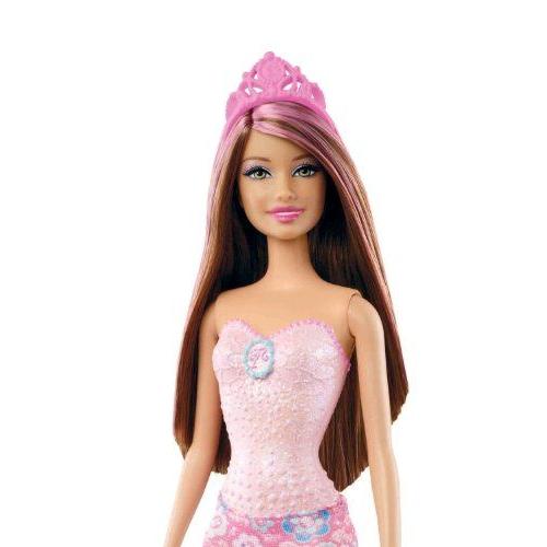 Barbie(バービー) Color Magic Brunette Mermaid Doll, Pink ドール 人形 フィギュアの画像