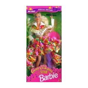 Barbie(バービー) Country Western Star Wal-Mart Special Edition お人形さん あやつり人形 図形 フィギュア-フィギュア本体-ゲーム、おもちゃ