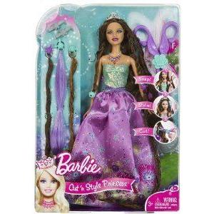 Barbie(バービー) Cut'n Style Princess ~11.5 Doll Figure ドール 人形 フィギュア