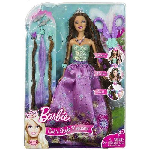 Barbie(バービー) Cut'n Style Princess ~11.5 Doll Figure ドール 人形 フィギュアの画像