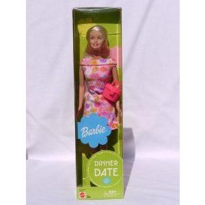 Barbie(バービー) DOLL 12 DINNER DATE お人形さん あやつり人形 図形 フィギュア-フィギュア本体