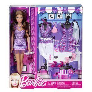 Barbie(バービー) Doll and Fashions Teresa Purple Dress Giftset ドール 人形 フィギュア
