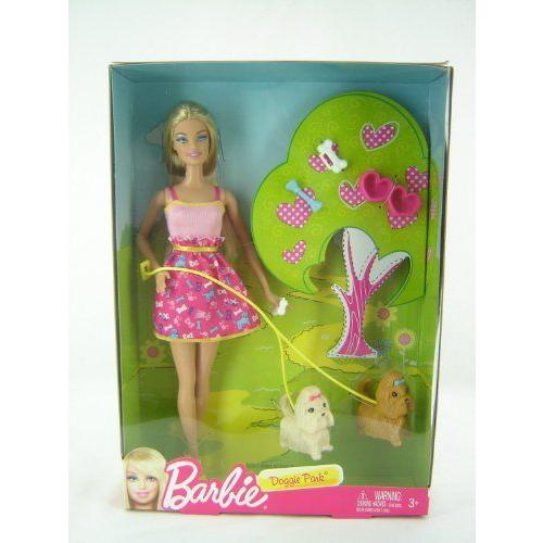 Barbie(バービー) Doll Dog Park ドール 人形 フィギュアの画像