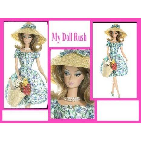 Barbie(バービー) Doll Fashion Model Silkstone Market Day Dealer Exclusive Doll ドール 人形 フィギ