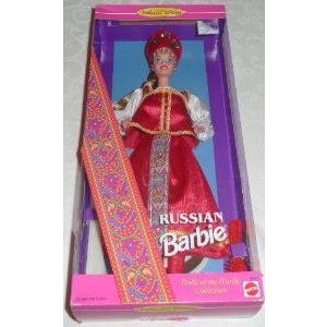 Barbie(バービー) D0lls 0f the W0rld C0llect0r Editi0n Russian Barbie(バービー) (1996) ドール 人形