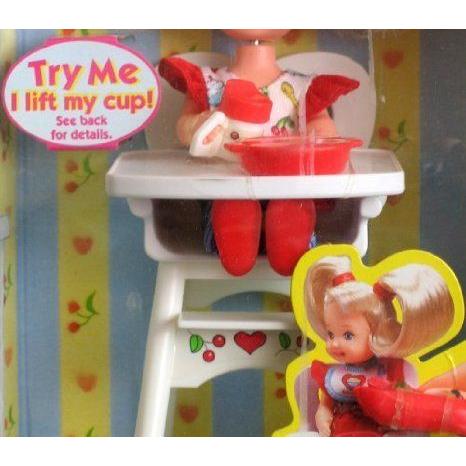 Barbie(バービー) Eatin' Fun KELLY Doll Playset (1997) ドール 人形 フィギュアの画像