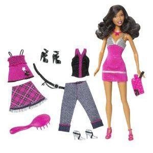 Barbie(バービー) Fab Life Nikki Doll and Fashions Gift set お人形さん あやつり人形 図形