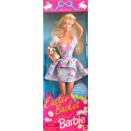 Barbie(バービー) Easter Basket Special Edition (1995) お人形さん あやつり人形 図形