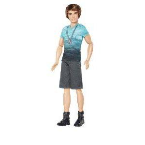 Barbie(バービー) Fashionista Ken Doll with Blue T-Shirt and Navy Shorts お人形さん あやつり人形 図形 フィギュア本体-ゲーム、おもちゃ