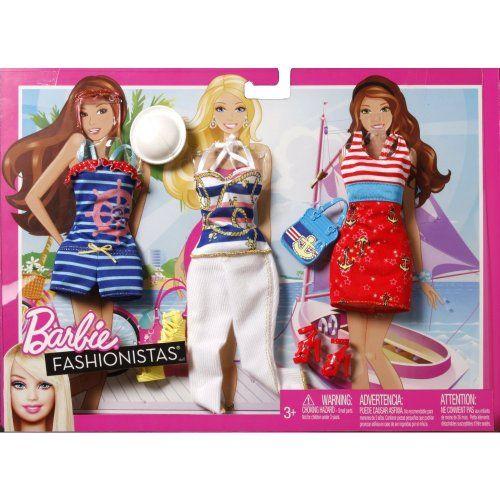 Barbie(バービー) Fashionistas Marina Outfits Doll Accessories ドール 人形 フィギュアの画像