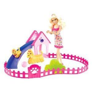 Barbie(バービー) Family Puppy Play Park ドール 人形 フィギュア