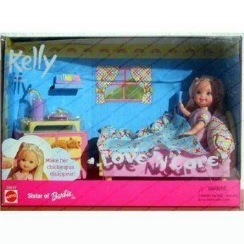 Barbie(バービー) Kelly Love 'N Care - Make Her Chickenpox Disappear (2000) ドール 人形 フィギュア