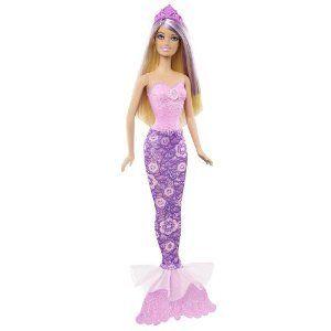 Barbie(バービー) Fairytale Magic Mermaid Doll お人形さん あやつり人形 図形 フィギュア本体-ゲーム、おもちゃ-フィギュア