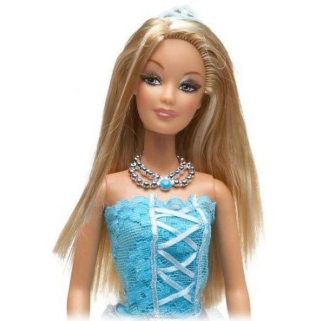 Barbieバービー Fashion Fever   Brilliant Blue Makeup Chic Doll