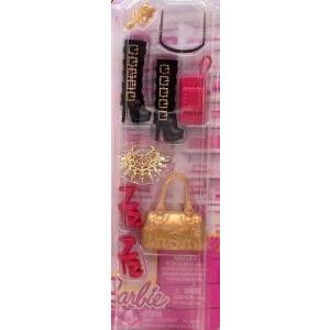 Barbie(バービー) Fashionistas Runway Accessories Set お人形さん あやつり人形 図形 ゲーム、おもちゃ-フィギュア