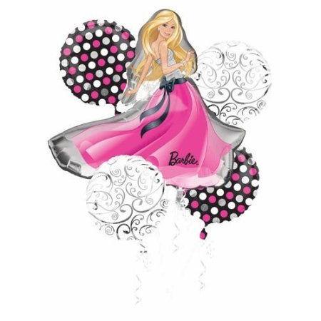 Barbie(バービー) Glamour Part Balloon Bouquet お人形さん あやつり人形 図形 フィギュア-ゲーム、おもちゃ-フィギュア本体