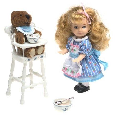 Barbie(バービー) Goldilocks \u0026 the Three Bears Kelly Storybook Collectible ドール 人形 フィギュア