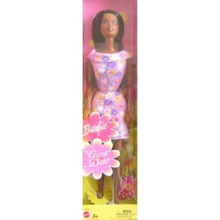Barbie(バービー) Great Date Doll AA (2002) お人形さん あやつり人形 図形